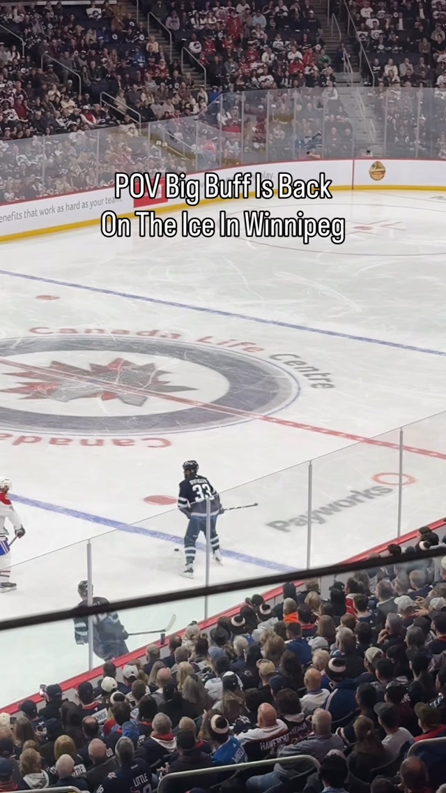 Dustin Byfuglien lays a big hit dur... on MILLIONS Dustin Byfuglien lays a big hit dur...