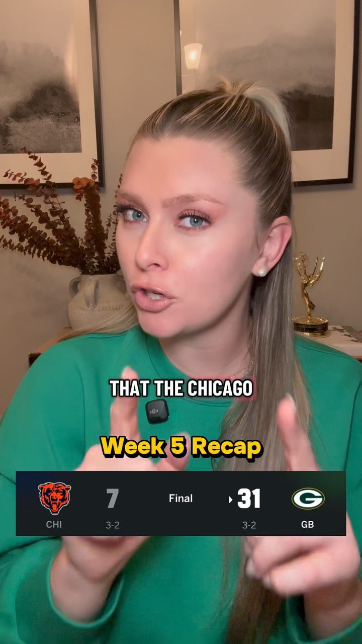 Packers Dominate Bears 31-7 in Stat...