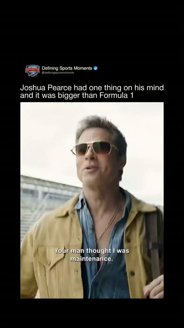 Brad Pitt and Damson Idris in F1 Th...