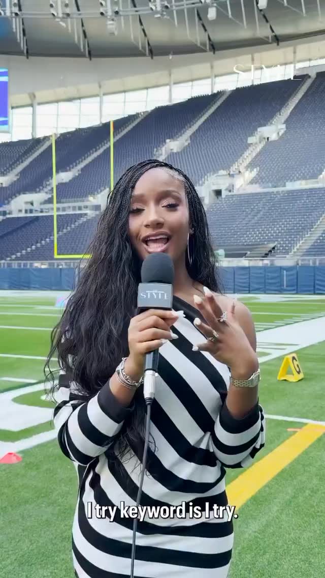 Ayra Starr at Tottenham Hotspur Sta...