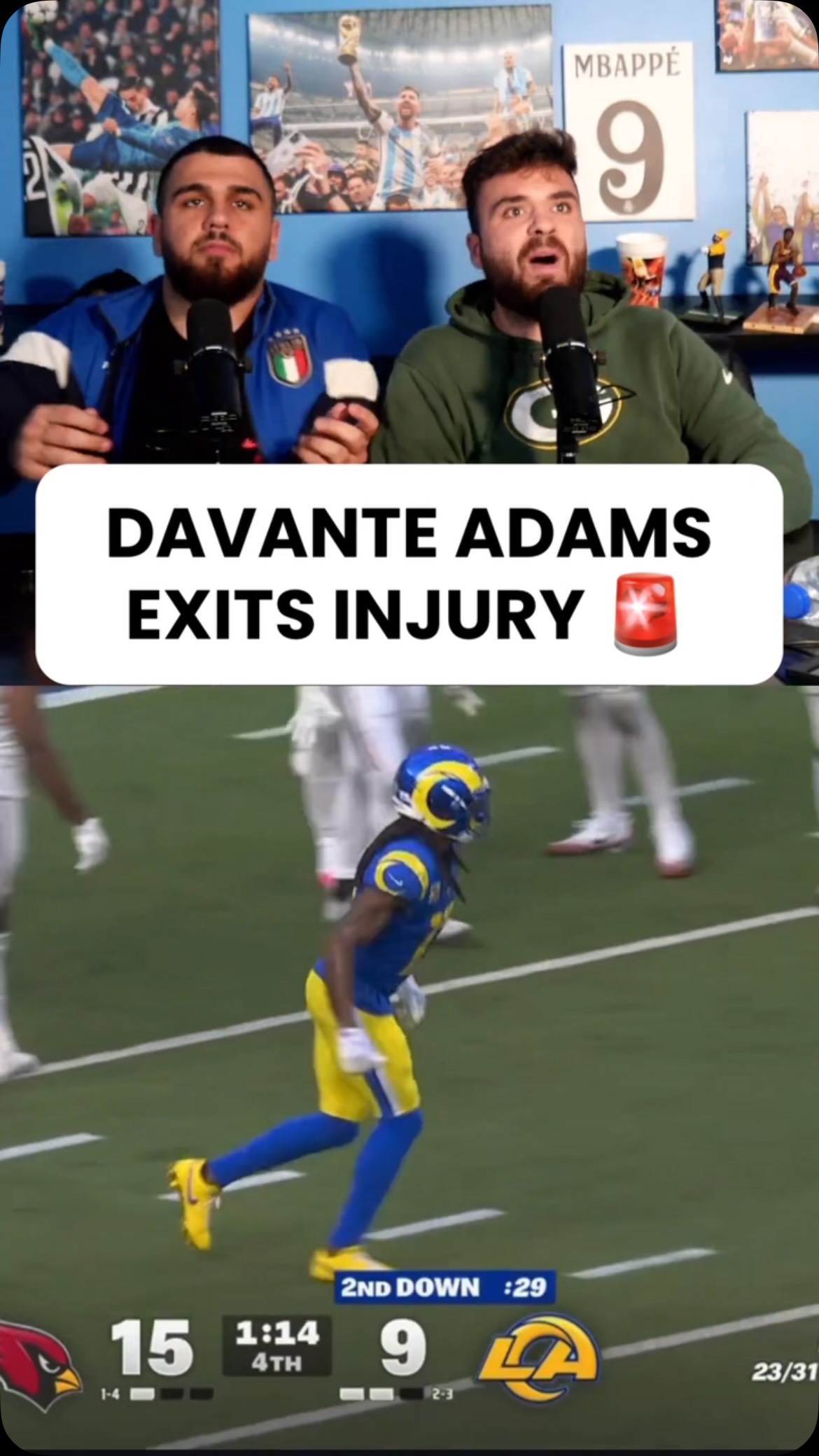 Davante Adams Exits Injury