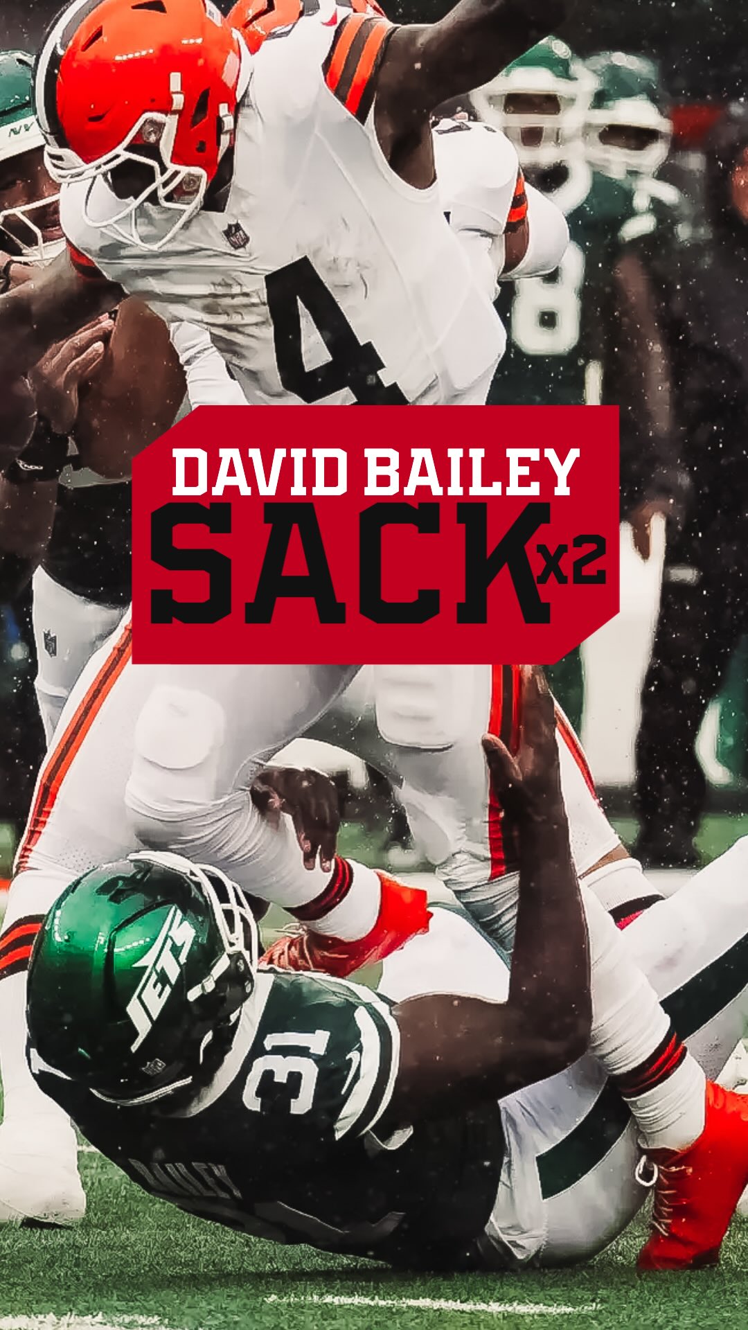 David Bailey gets two sacks in Jets...