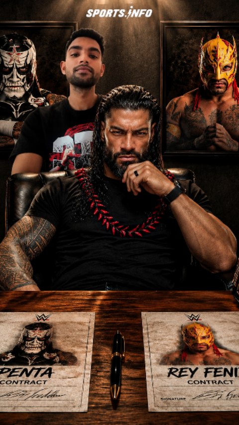 Roman Reigns, Penta, and Rey Fenix:...