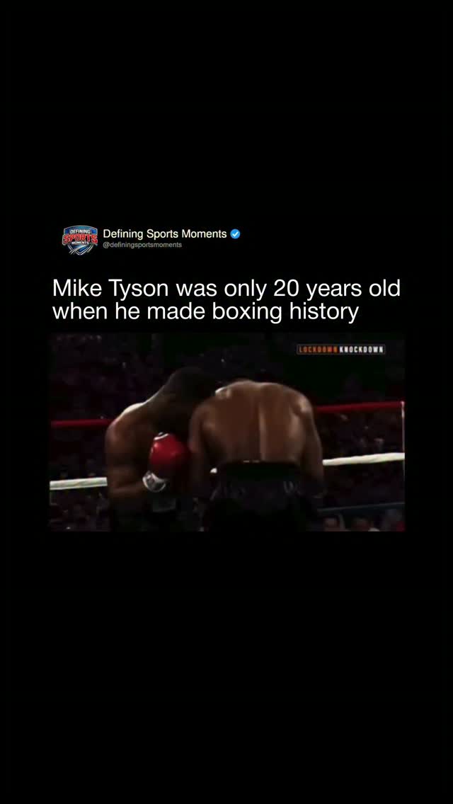 Mike Tyson's Iconic Knockout Agains...
