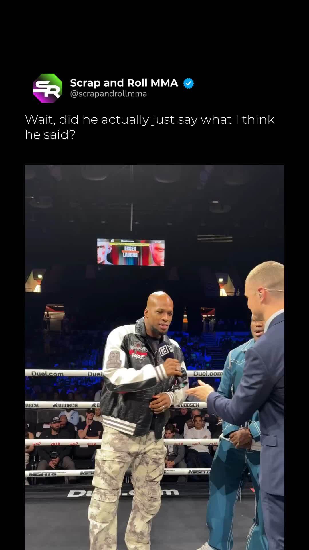 Michael 'Venom' Page signs exclusiv... on MILLIONS Michael 'Venom' Page signs exclusiv...