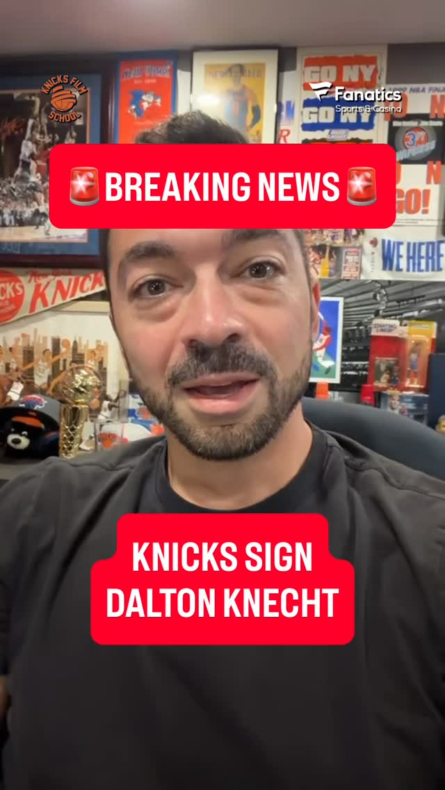 Knicks Film School's J.C. Macri rea...