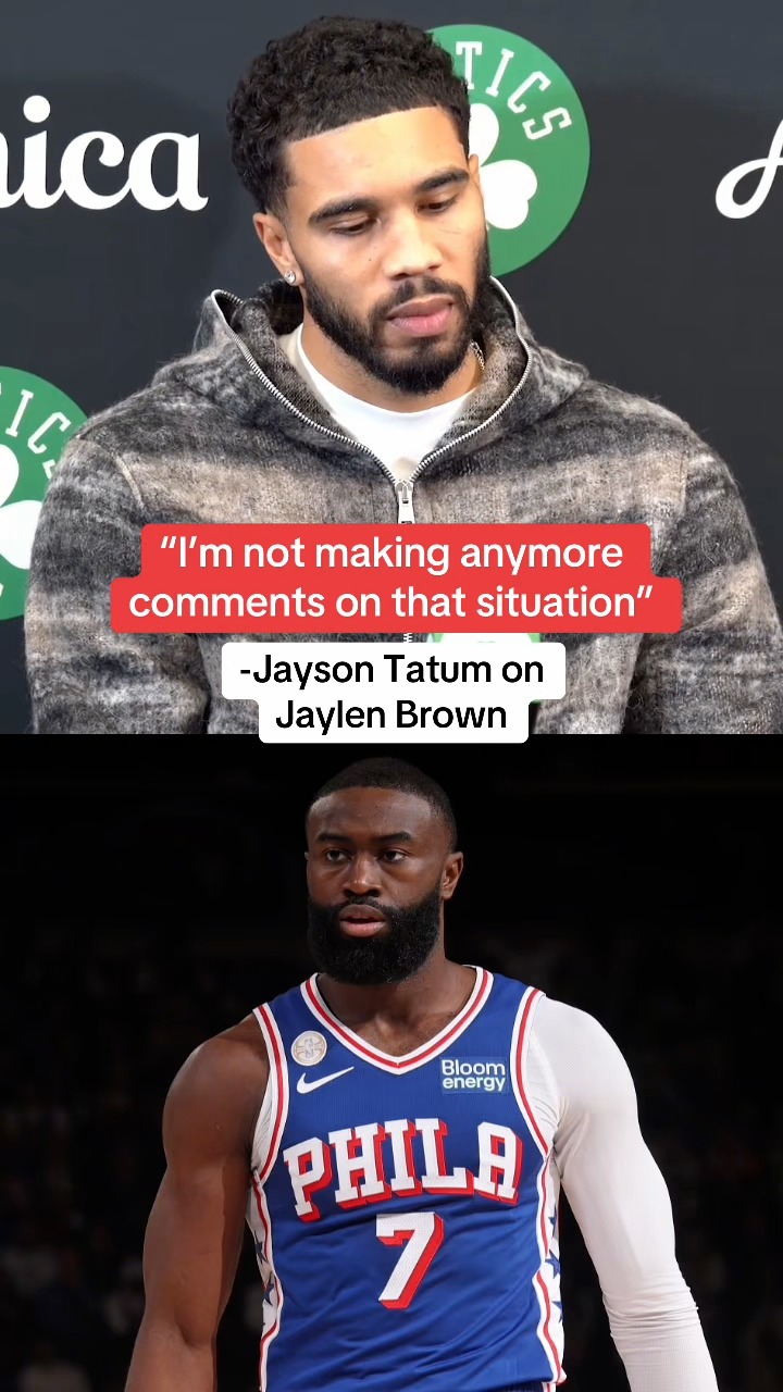Jayson Tatum declines to comment on...