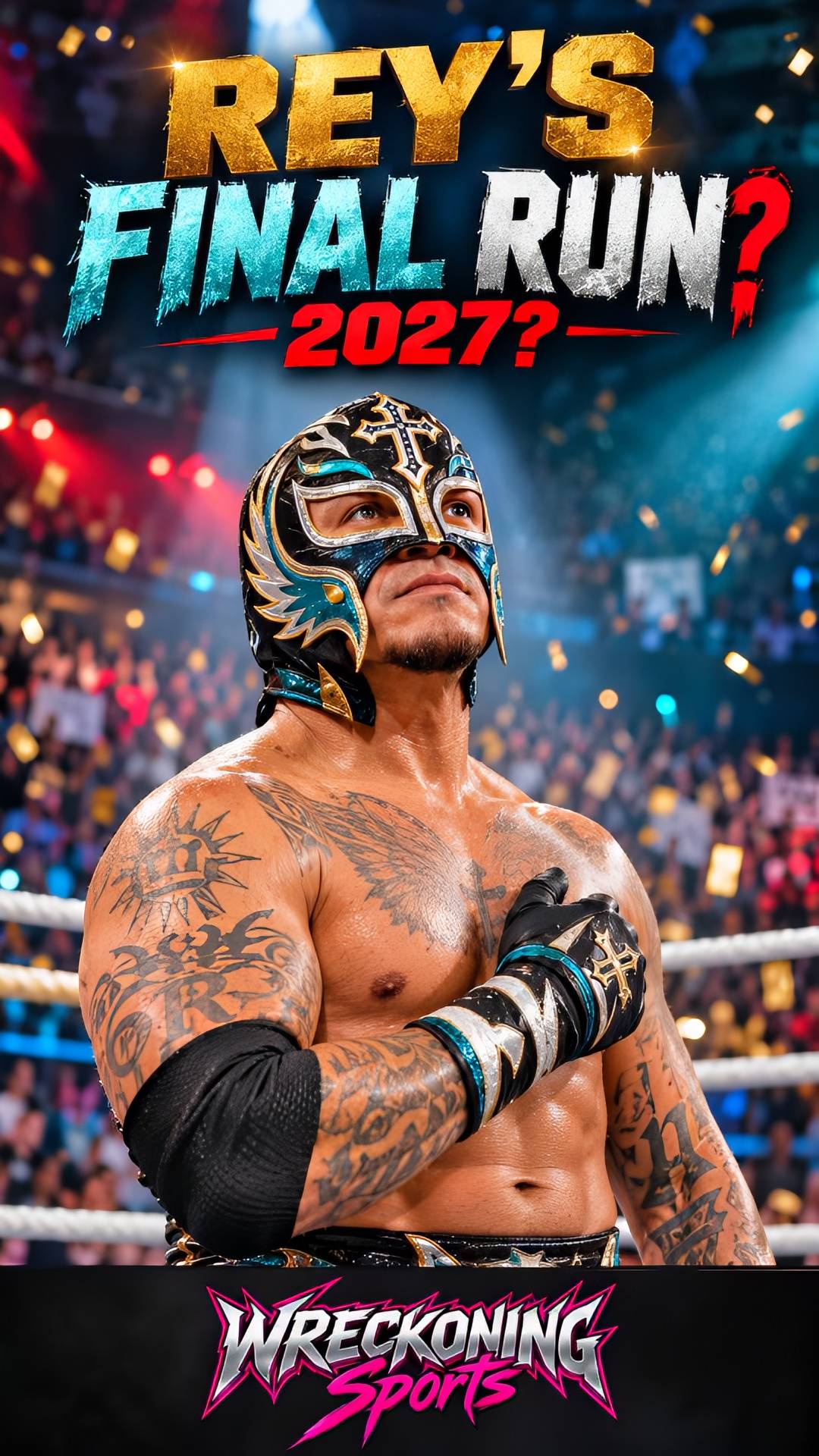 Rey Mysterio's Final Run in 2027? on MILLIONS Rey Mysterio's Final Run in 2027?