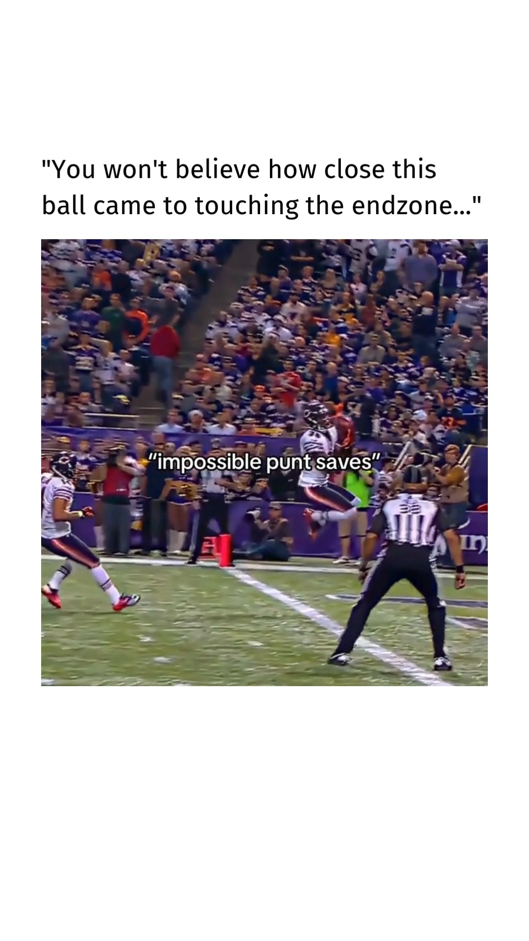 Impossible Punt Save: The art of sp...