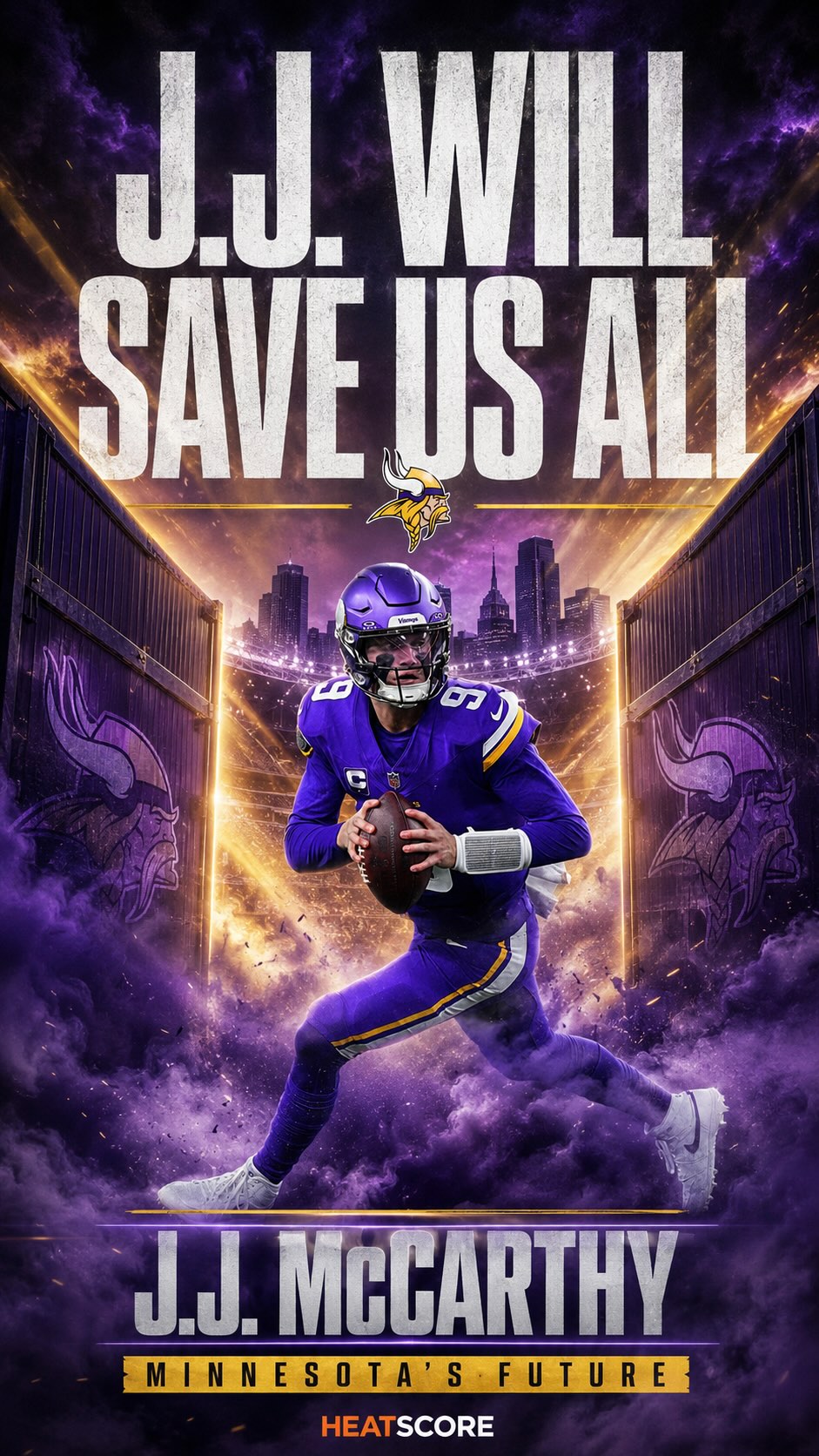 J.J. McCarthy to the rescue? Fans r...