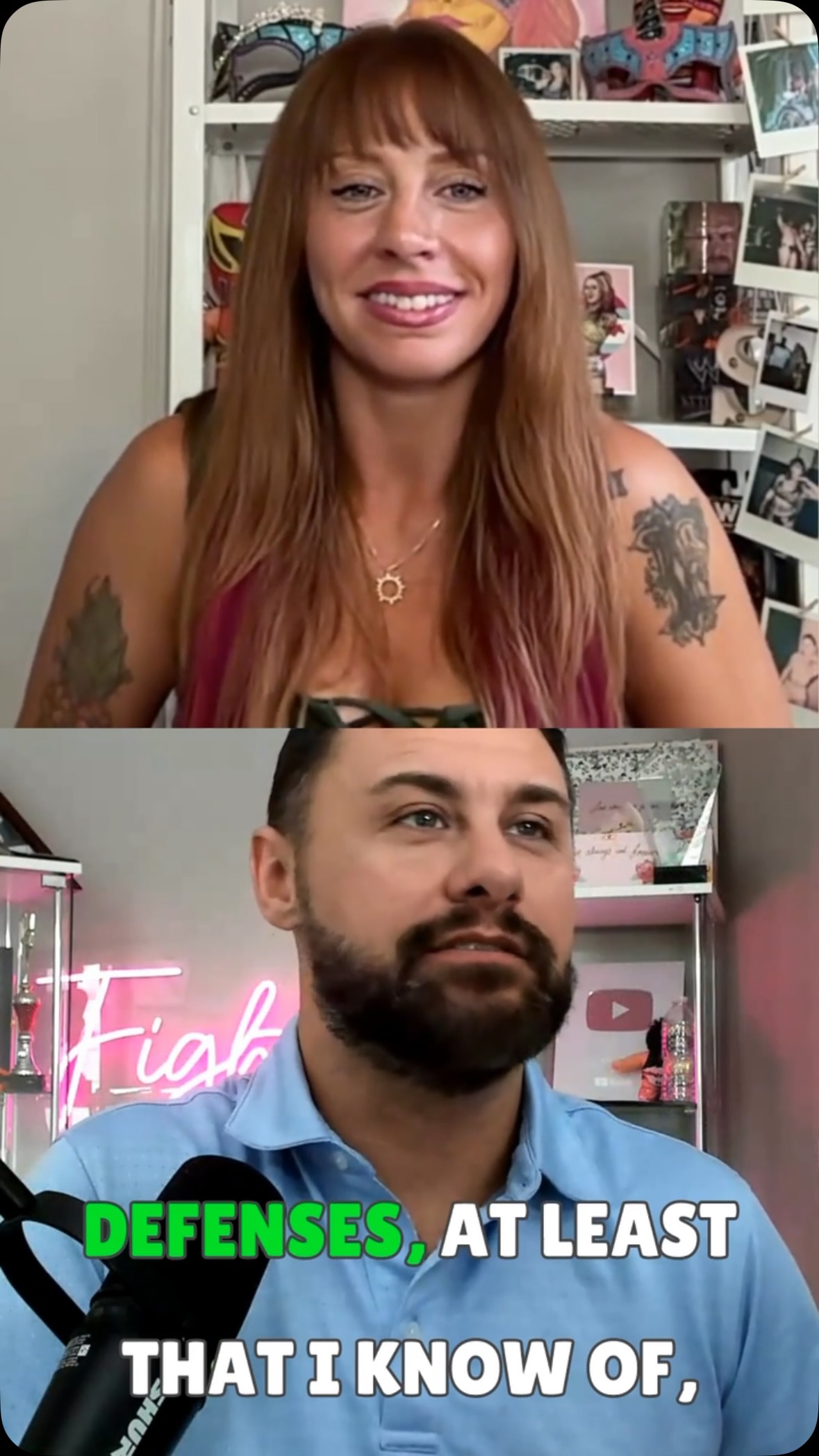 Laynie Luck discusses defending the...