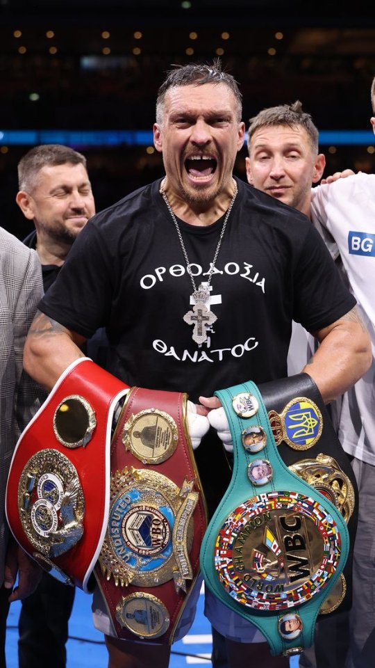Oleksandr Usyk, Undefeated Two-Divi... on MILLIONS Oleksandr Usyk, Undefeated Two-Divi...