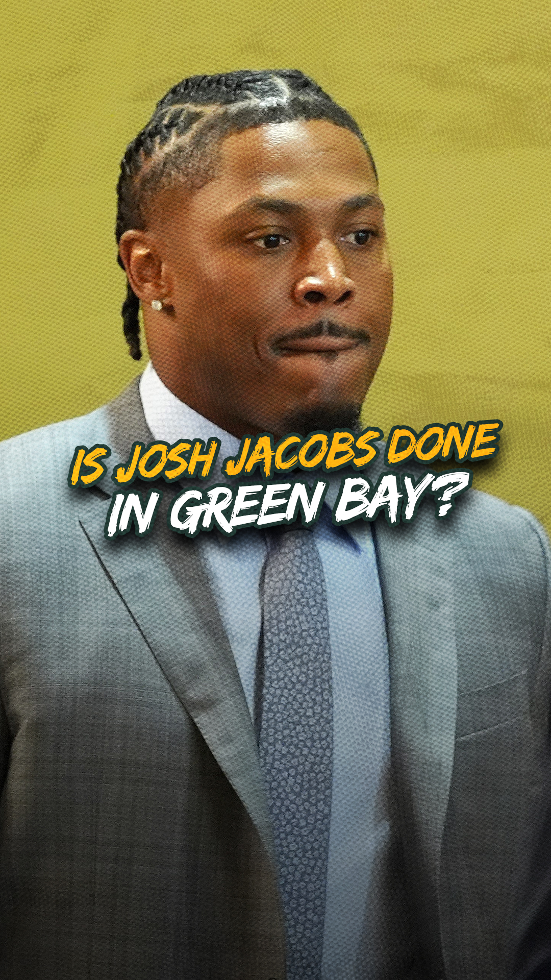 Is Josh Jacobs done in Green Bay?