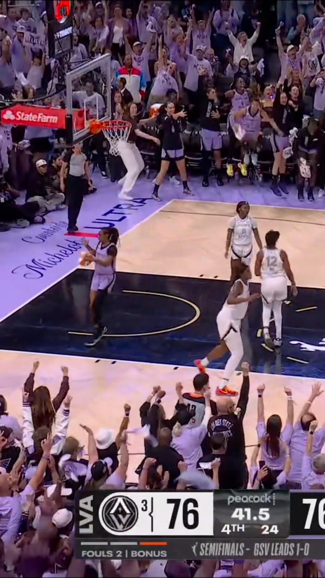 Golden State Valkyries celebrate du... on MILLIONS Golden State Valkyries celebrate du...