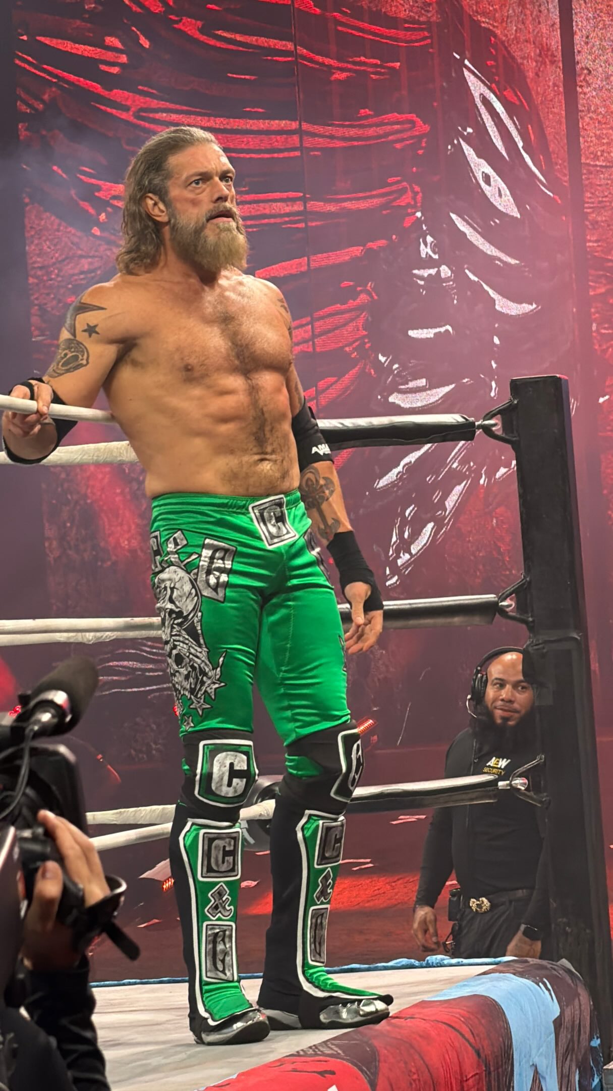 Adam Copeland (fka Edge) at AEW All...