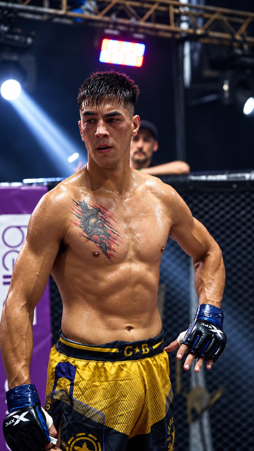 Ronaldo De Mora secures TKO victory...