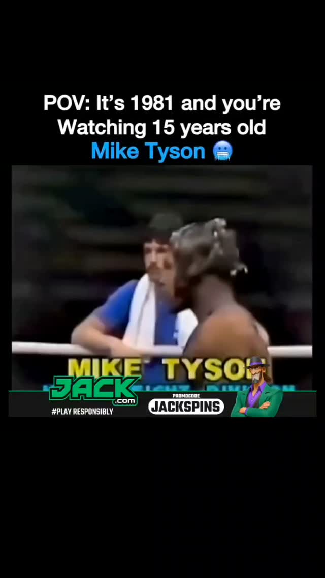 15-year-old Mike Tyson's 8-second k...