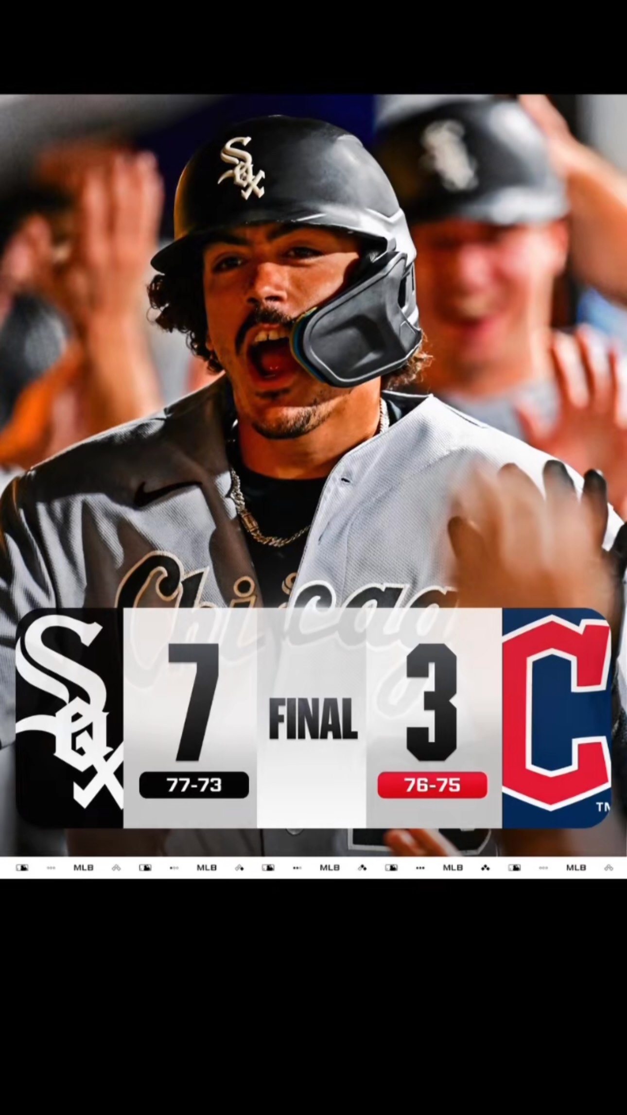 White Sox defeat Guardians 7-3