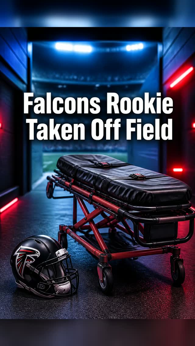 Kendal Daniels taken off field on s...