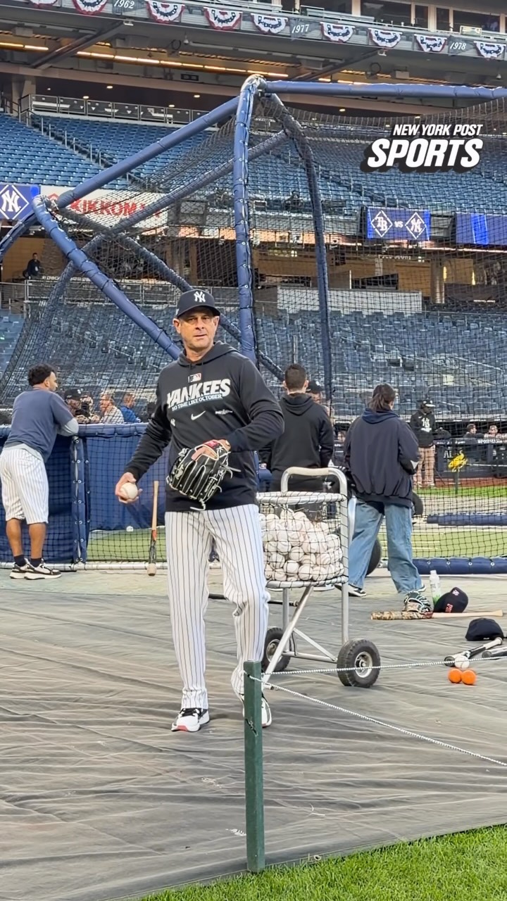 Aaron Boone prepares for ALDS Game ...
