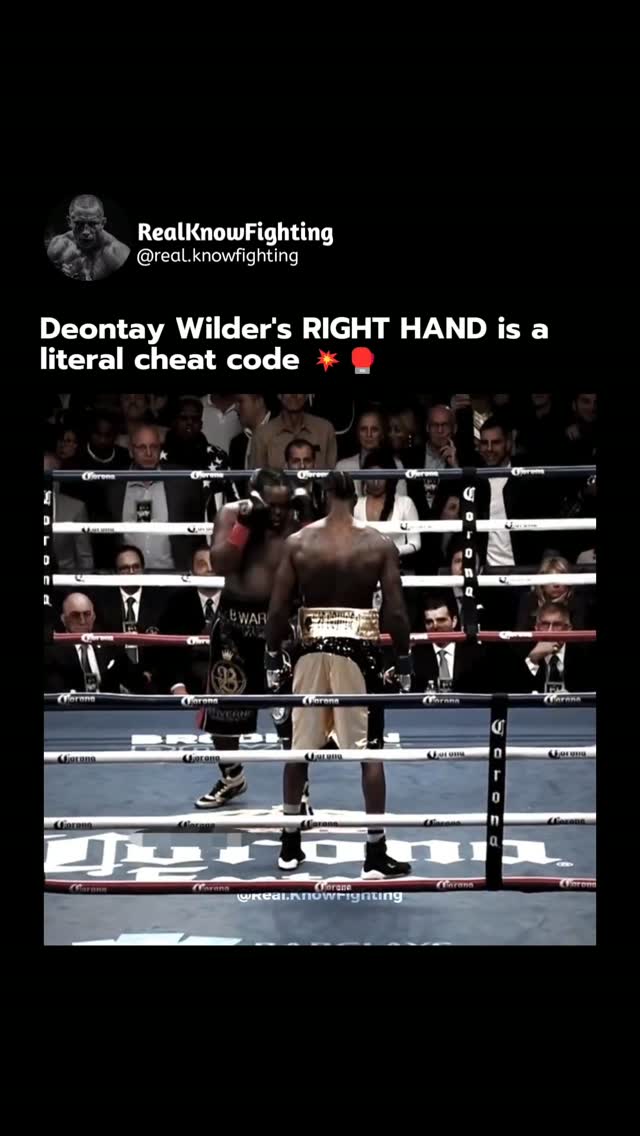 Deontay Wilder's Dangerous Right Ha...