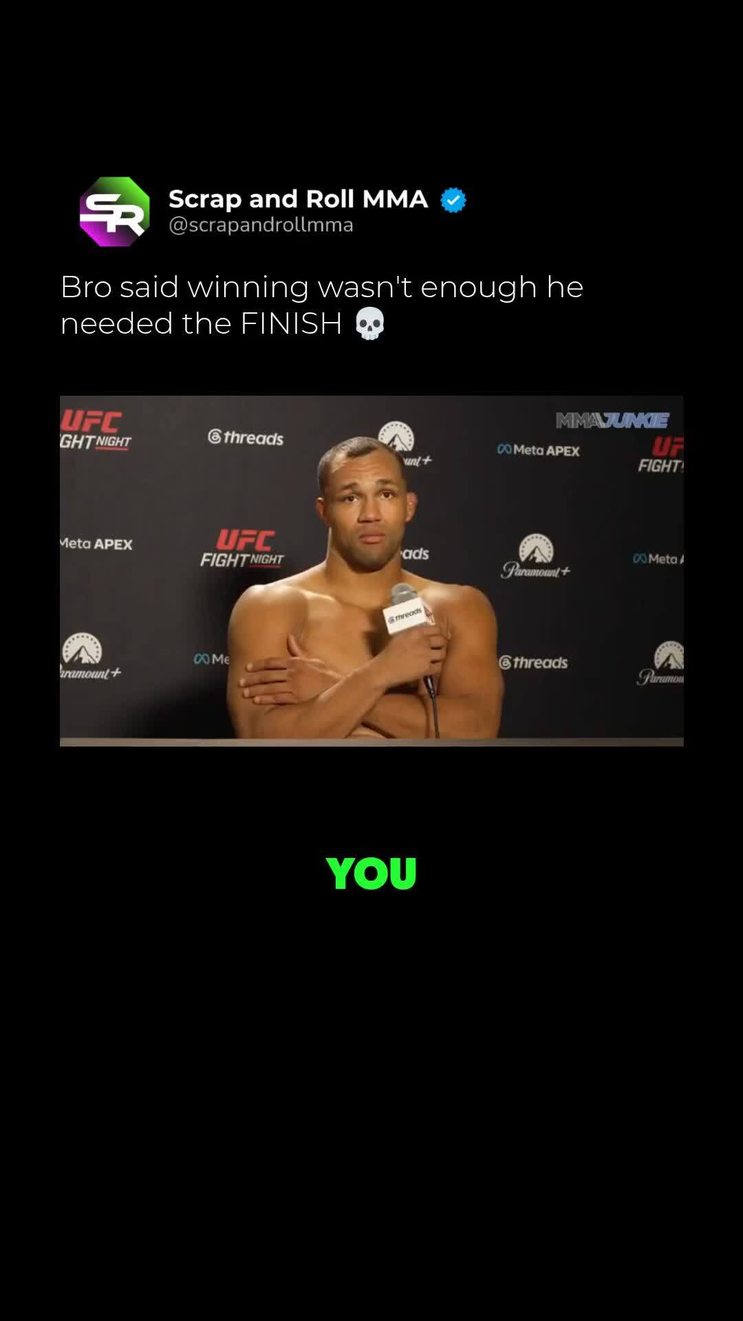 Johnny Walker explains why a finish...