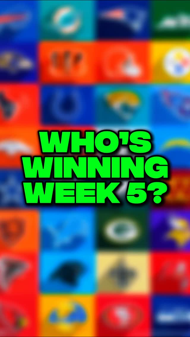 NFL Week 5 Predictions: Who's Winni...
