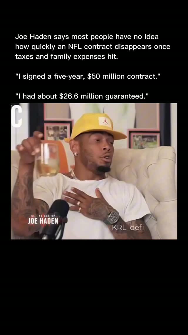 Joe Haden explains how quickly NFL ...
