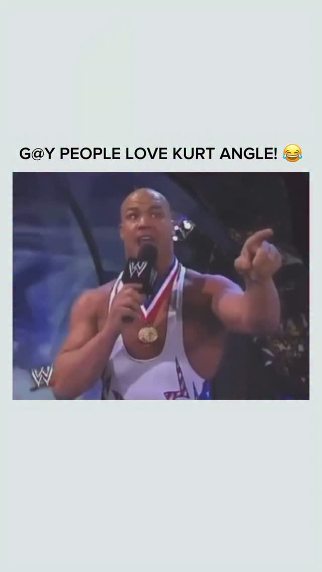 Kurt Angle and Stephanie McMahon in...