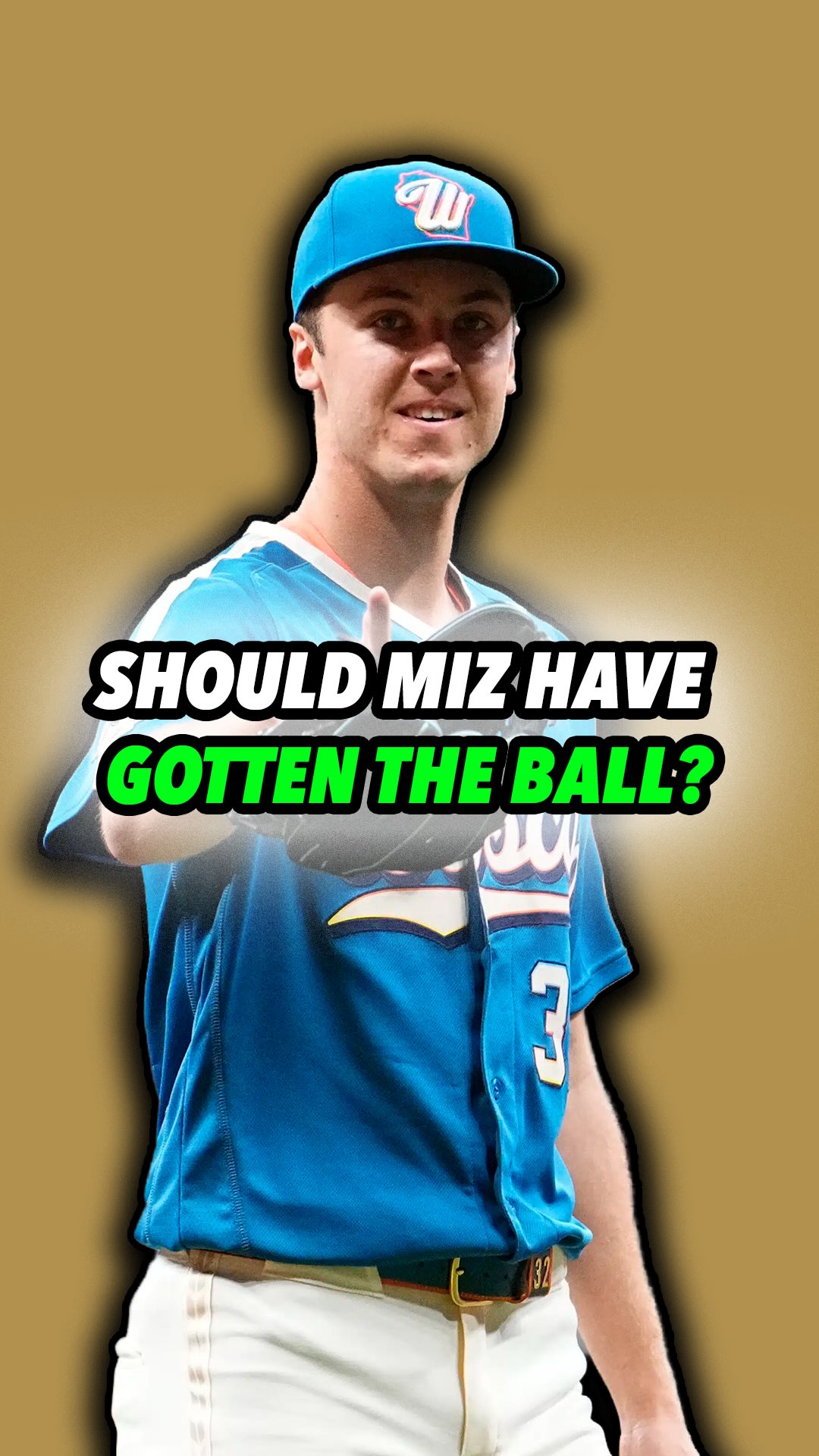 Should Jacob Misiorowski have pitch...