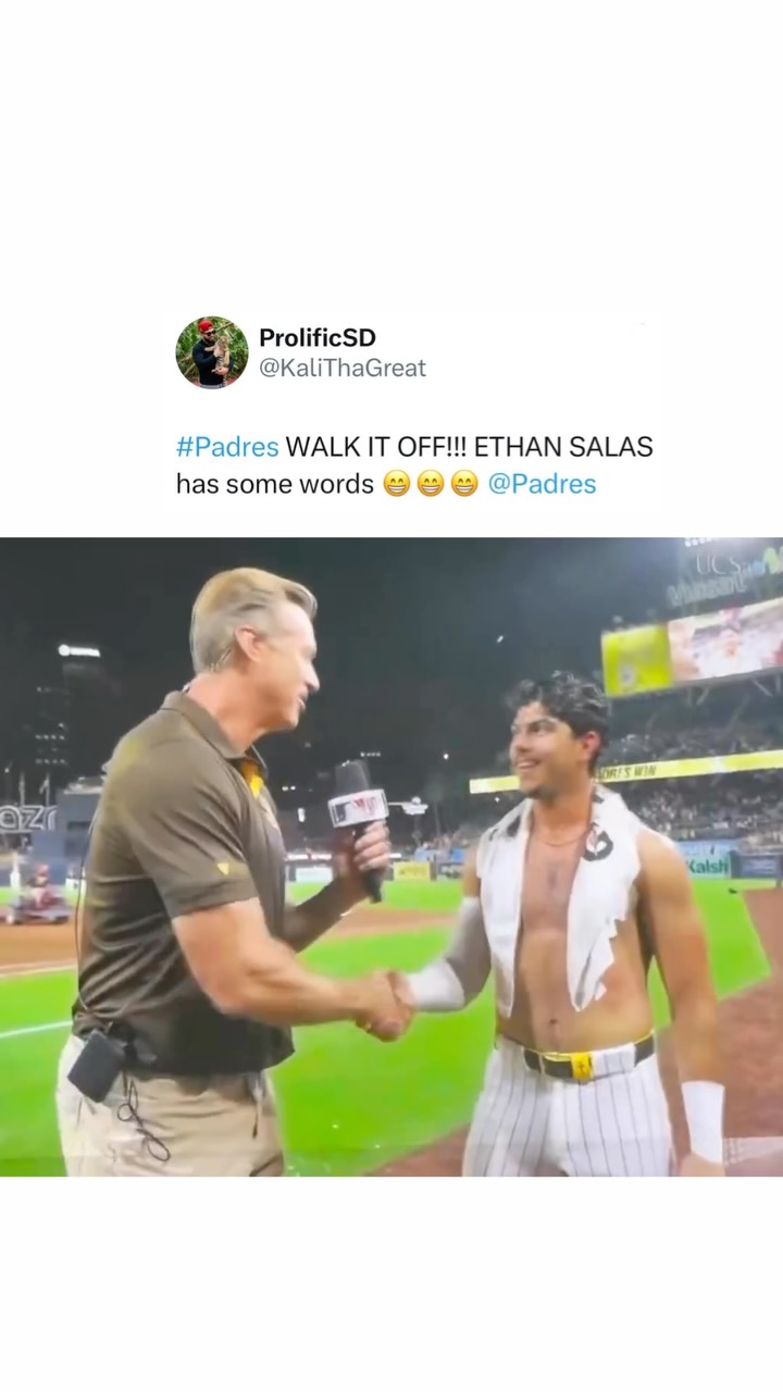 Ethan Salas on his walk-off game-wi...