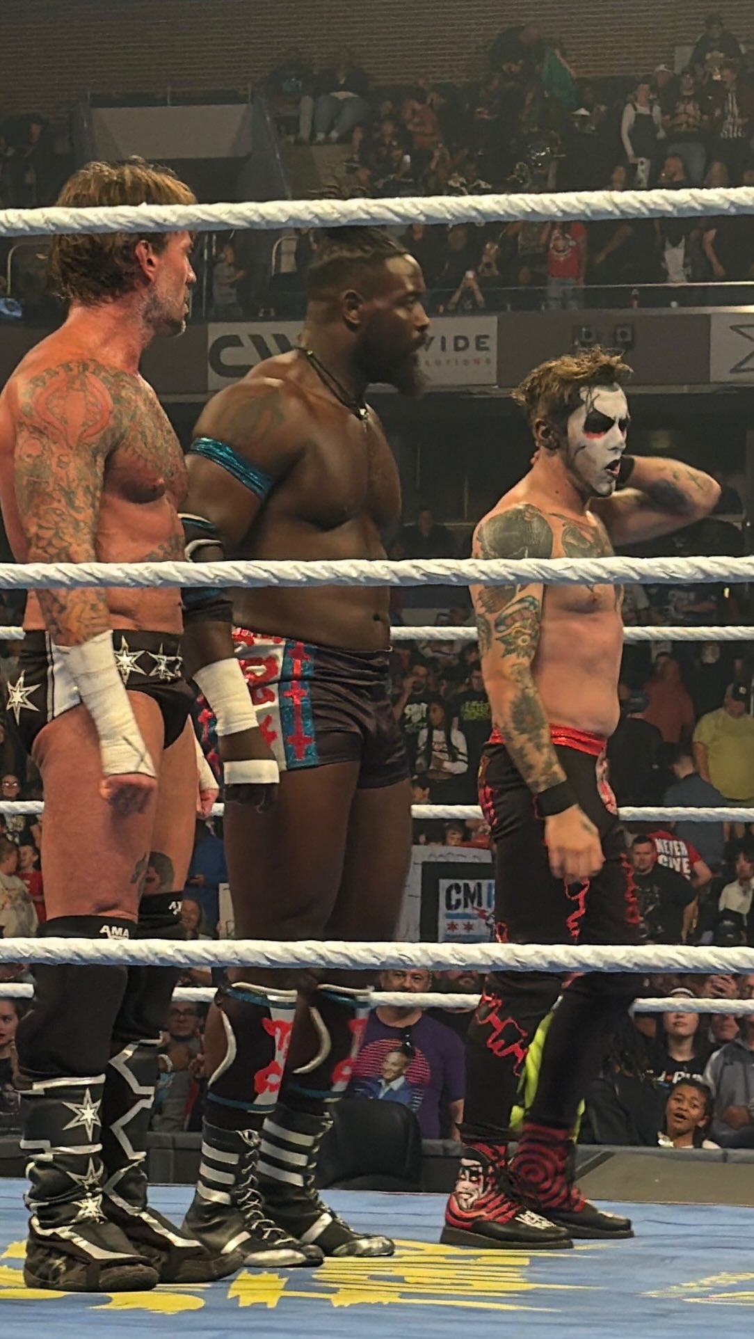 CM Punk, Danhausen, & Oba Femi defe...