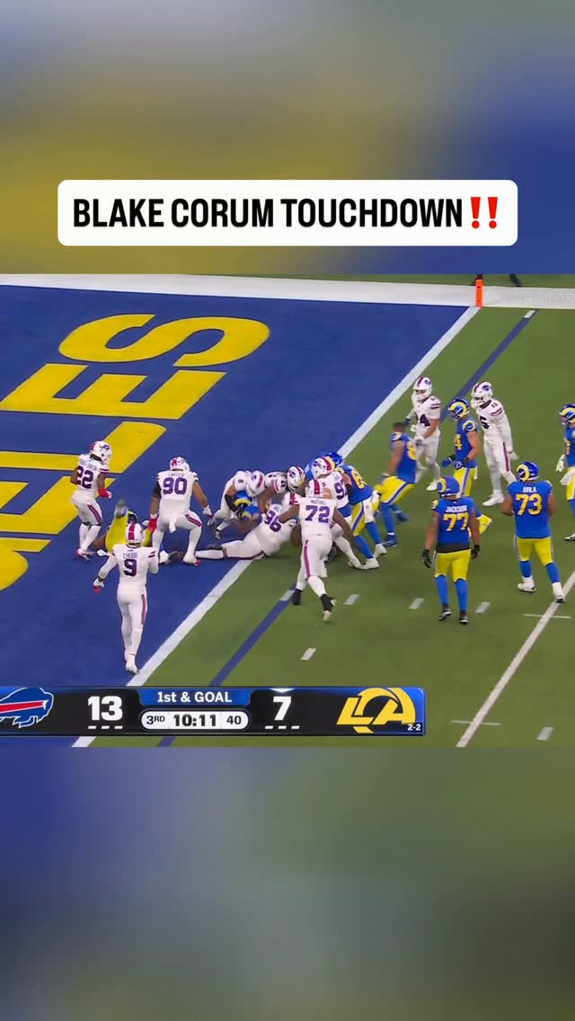 Blake Corum's First Touchdown for t... on MILLIONS Blake Corum's First Touchdown for t...