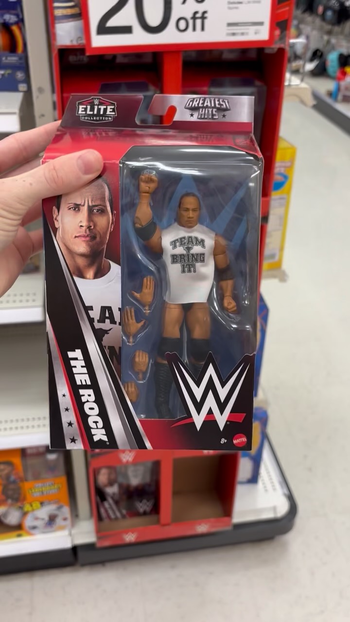 New WWE The Rock Elite Collection a...