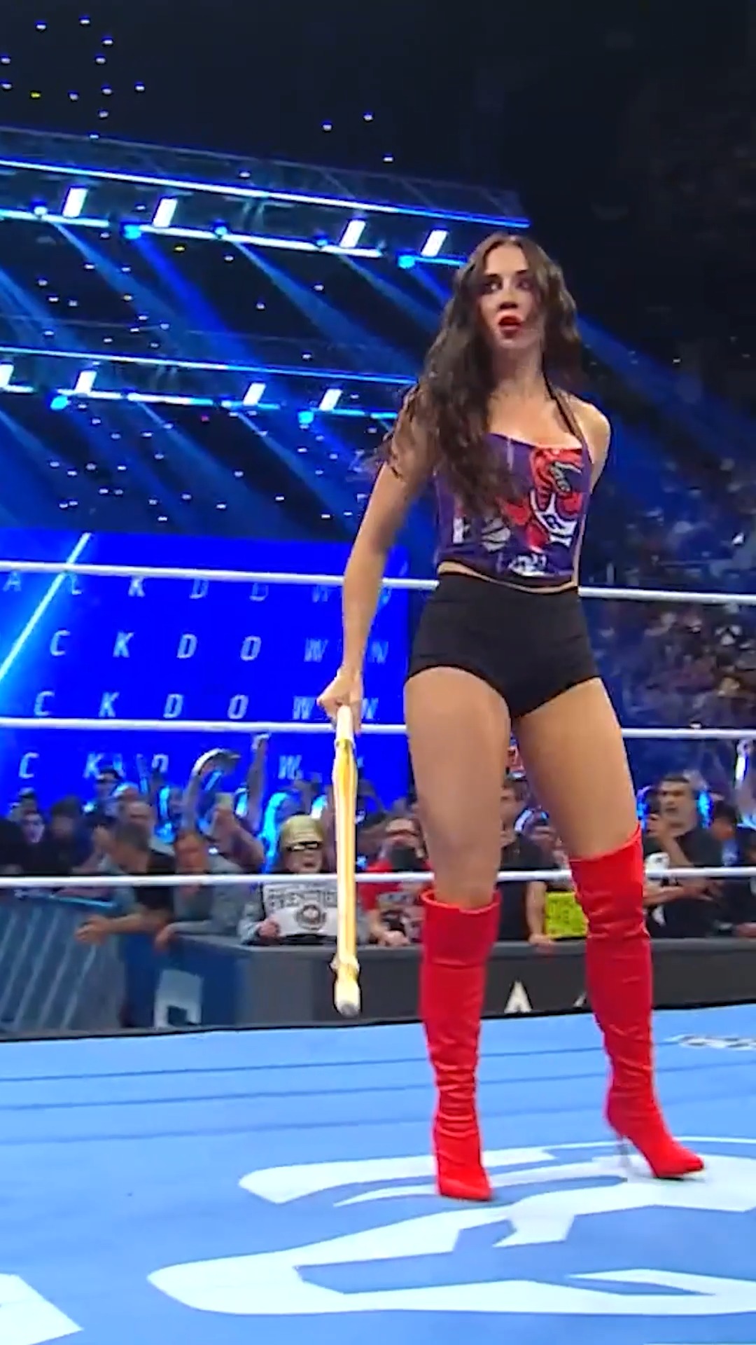 Chelsea Green enters the ring at Sm... on MILLIONS Chelsea Green enters the ring at Sm...