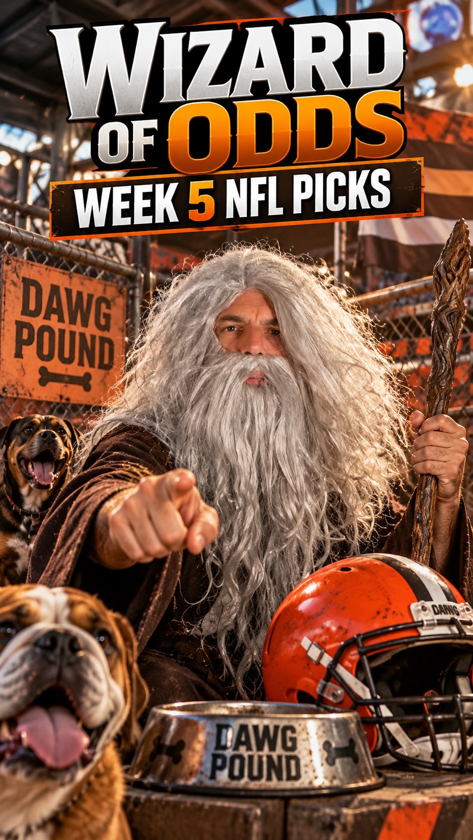 The Wizard of Odds NFL Week 5 Picks