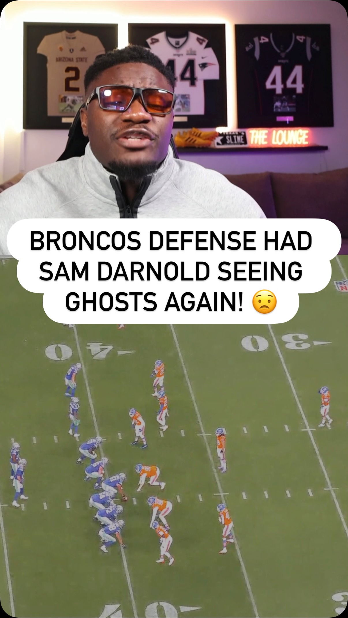 Broncos Defense made Sam Darnold se...