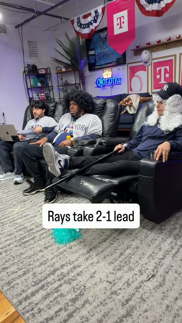 Yankees fans react as Rays take 2-1...