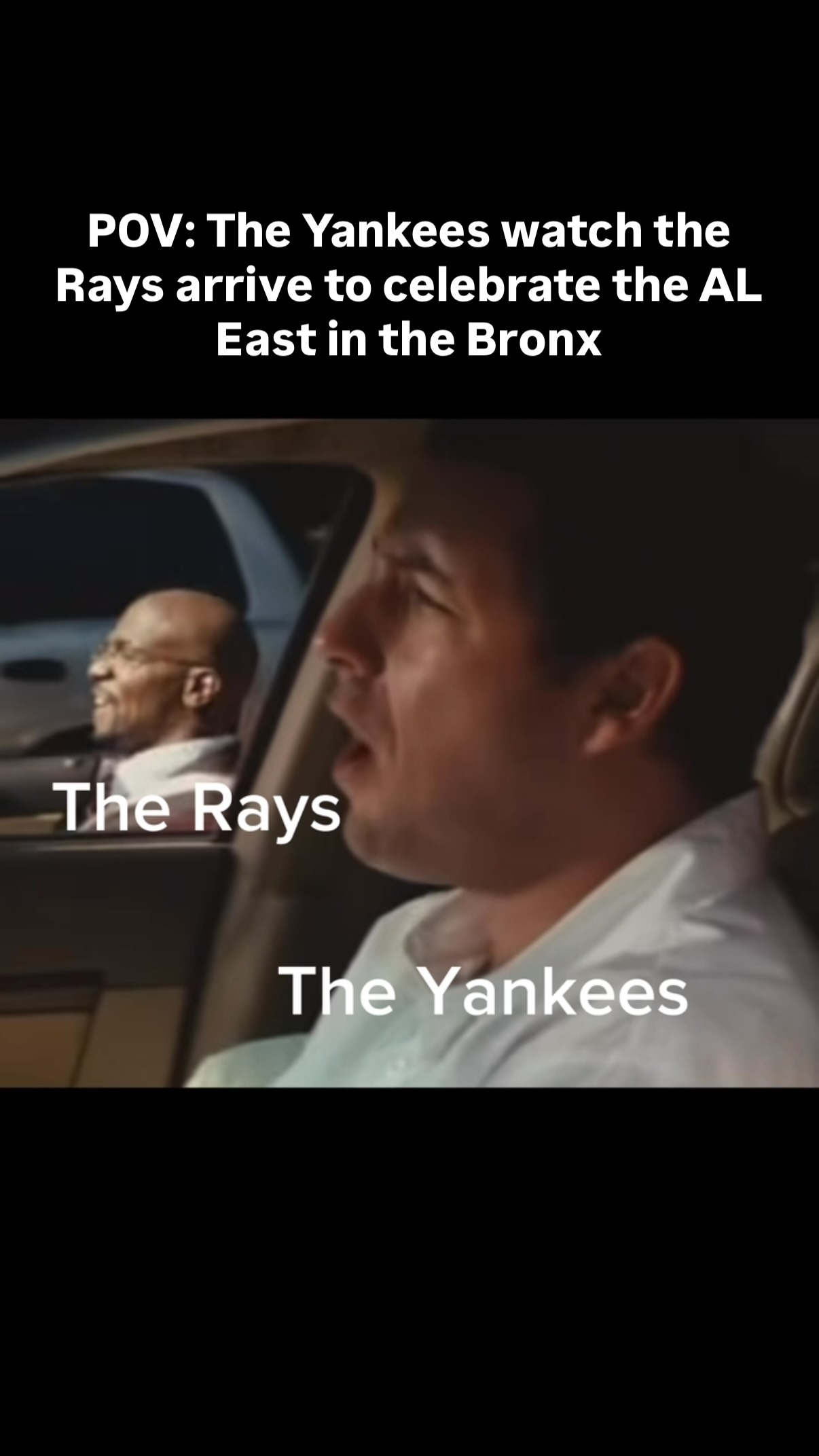 POV: Yankees watch Rays arrive to c... on MILLIONS POV: Yankees watch Rays arrive to c...