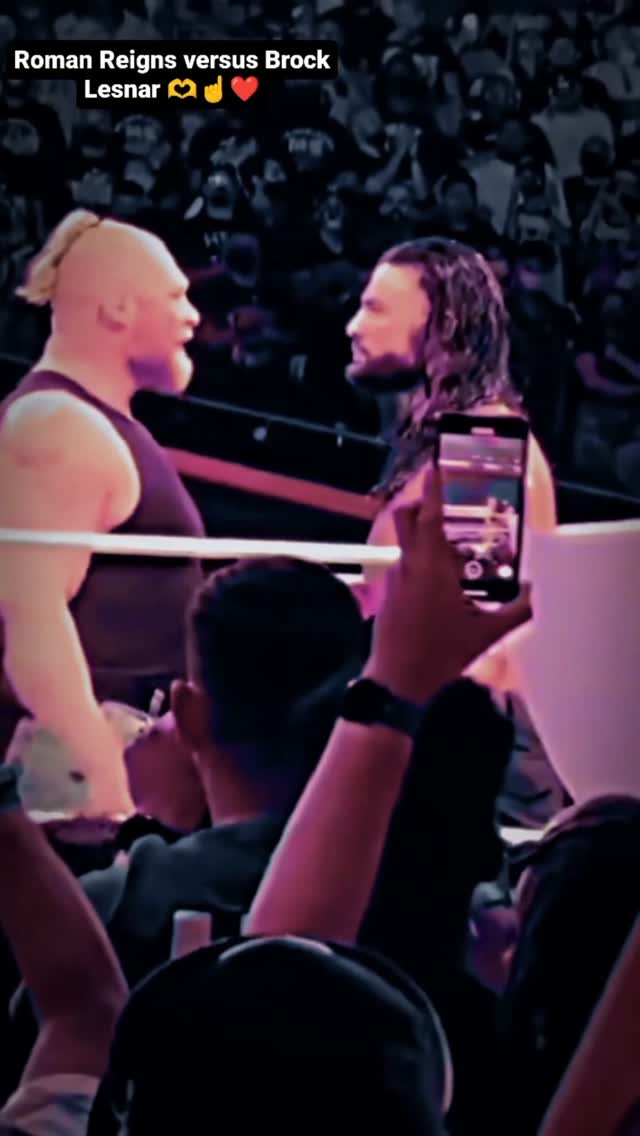 Roman Reigns vs. Brock Lesnar: The ...