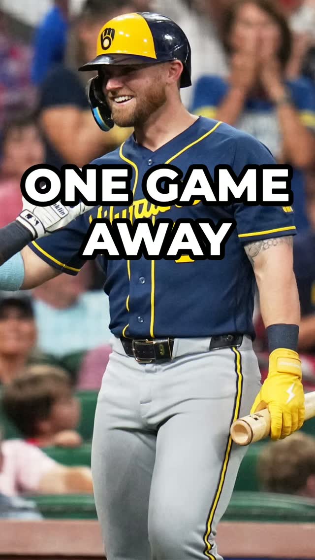 One Game Away from the World Series...