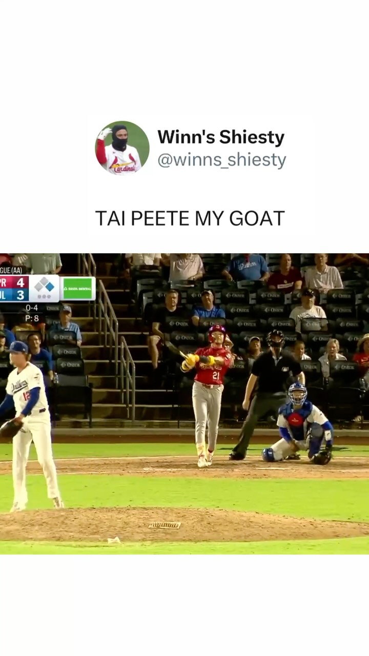 Tai Peete blasts a two-run shot in ...