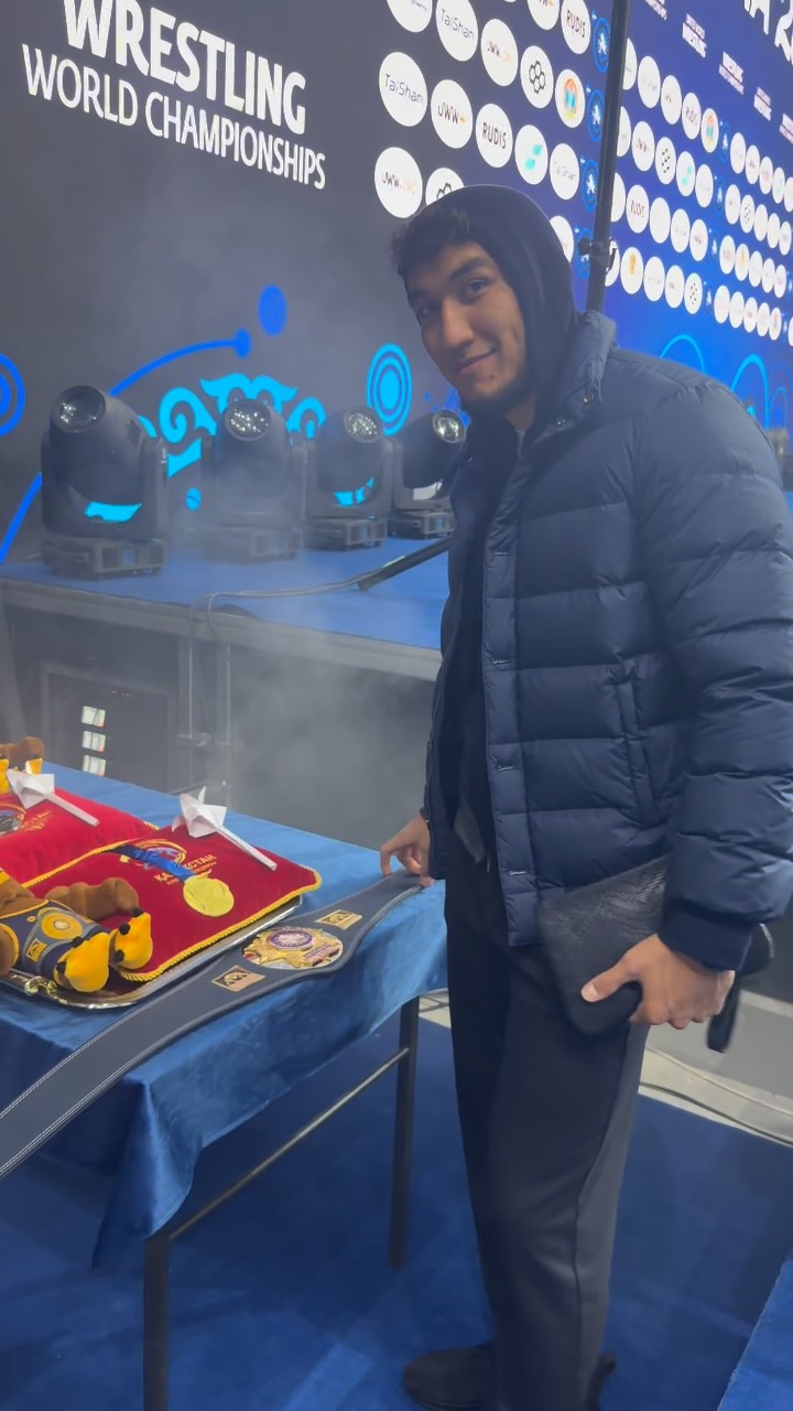 Olympic Wrestler Riza Bek looking t...