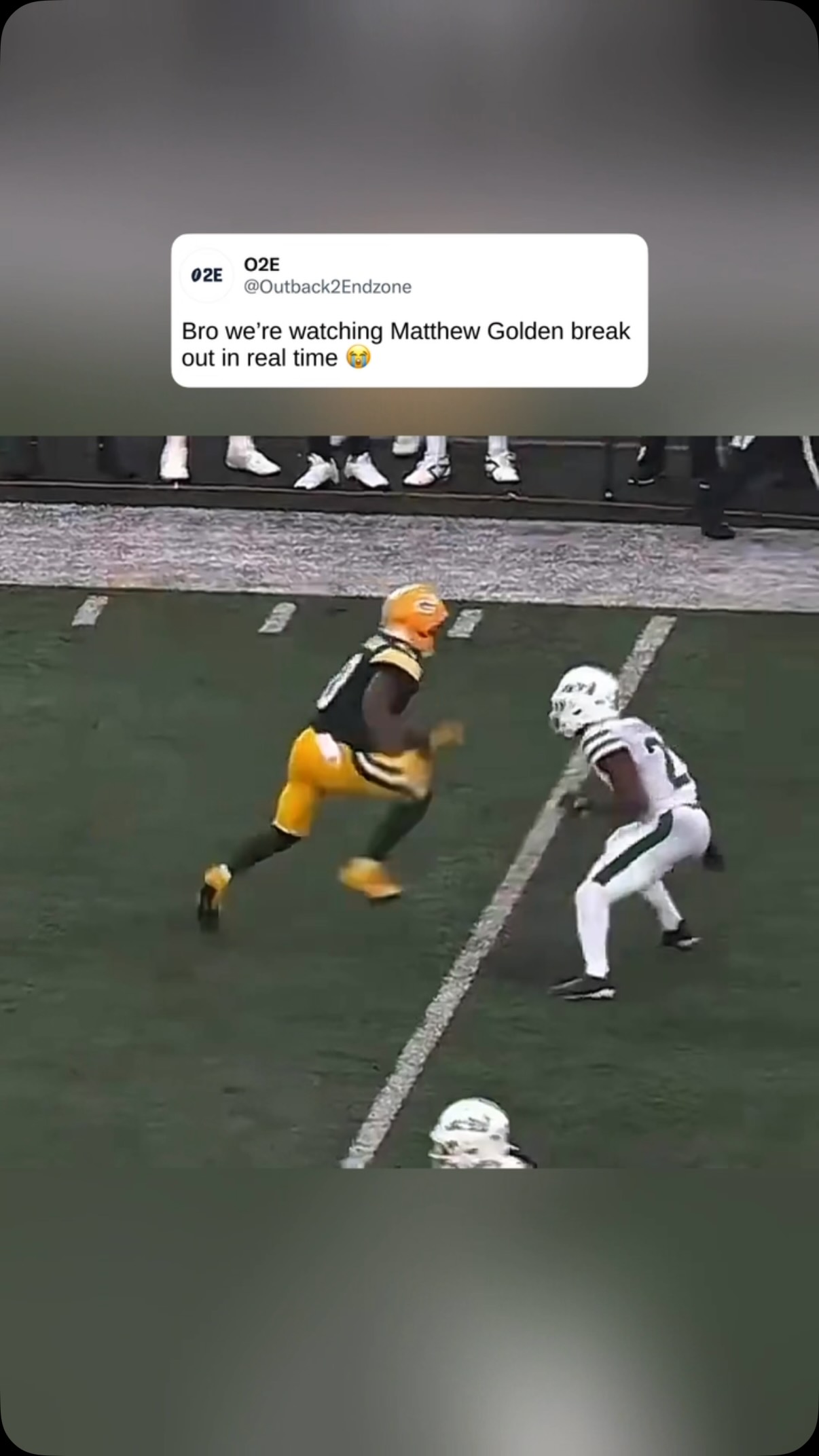 Matthew Golden breaking out for Gre...