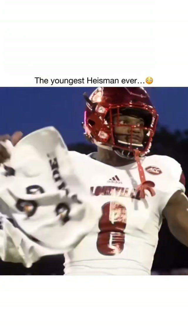 Lamar Jackson: Youngest Heisman Win...