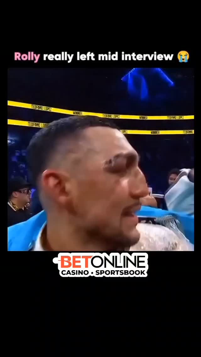 Rolly Romero reacts to loss against... on MILLIONS Rolly Romero reacts to loss against...