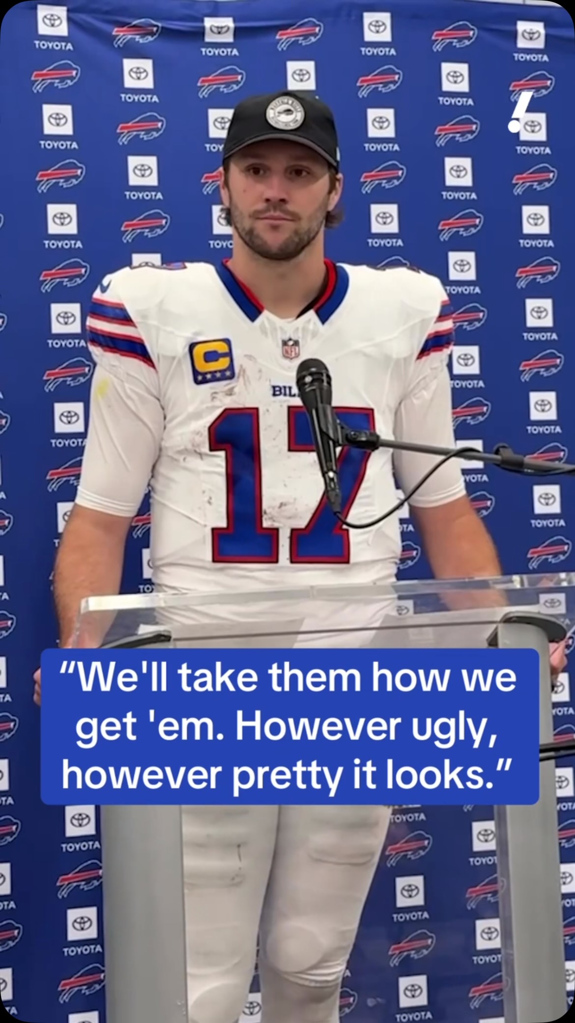 Josh Allen talks about the Bills' o...