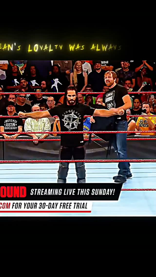 Seth Rollins apologizes to Dean Amb...