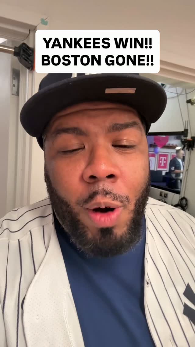 Yankees win, Boston gone! Let's go ...