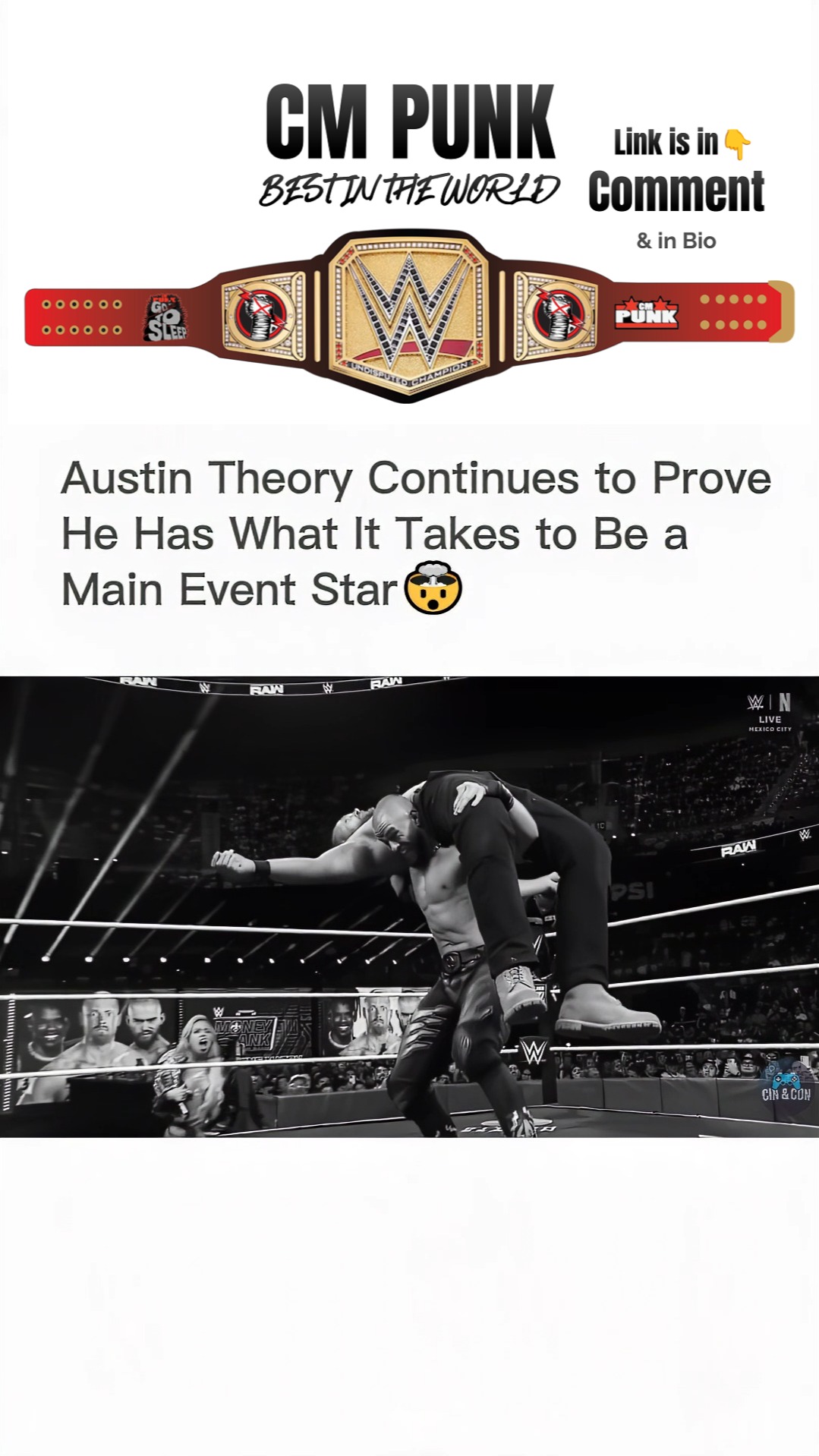 Austin Theory Proves Main Event Sta...